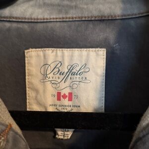 Buffalo David Bitton Gray Denim Jacket